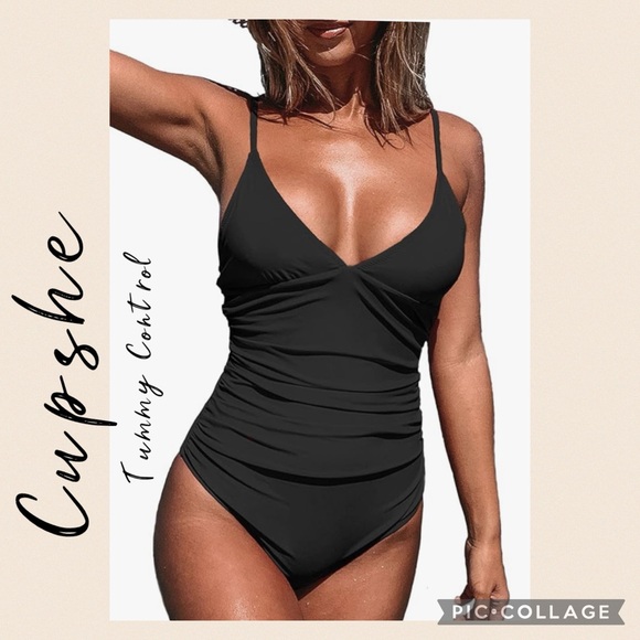 Cupshe Other - Cupshe Elegant Black Swimsuit